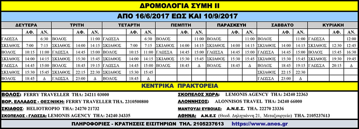 ΔΡΟΜΟΛΟΓΙΑ-ΣΥΜΗ-ΙΙ-ΑΠΟ-16-06-2017-ΕΩΣ-10-09-2017