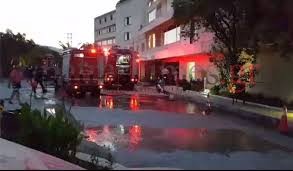 Έκτακτο:Πυρκαγιά σε ξενοδοχείο στο Αίγιο