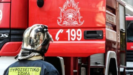 Ζάκυνθος: Μάχη των πυροσβεστών με την πυρκαγιά
