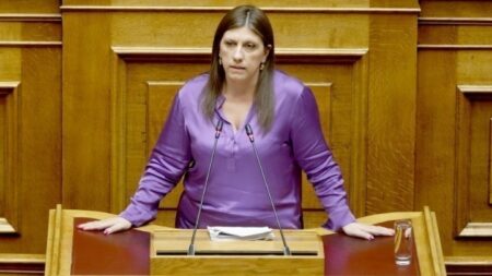 Βουλή-Πρόταση δυσπιστίας-Ζωή Κωνσταντοπούλου: Έχει ευθύνη ο πρωθυπουργός για το έγκλημα στα Τέμπη