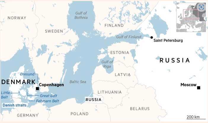 Πως η Δανία μπορεί να &#8220;στραγγαλίσει&#8221; τα ρωσικά πετρελαιοφόρα